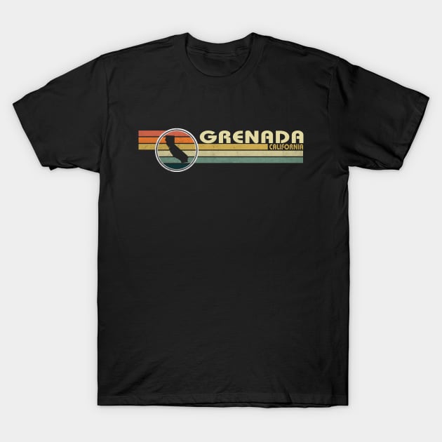 Grenada California vintage 1980s style T-Shirt by LuLiLa Store